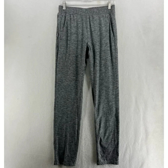 All in Motion Leggings Womens Sz Small Gray Heather Wide Waistband High Rise - Picture 1 of 11